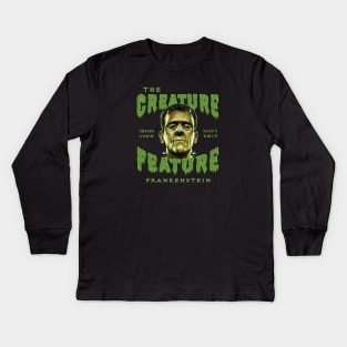 Frankenstein Kids Long Sleeve T-Shirt